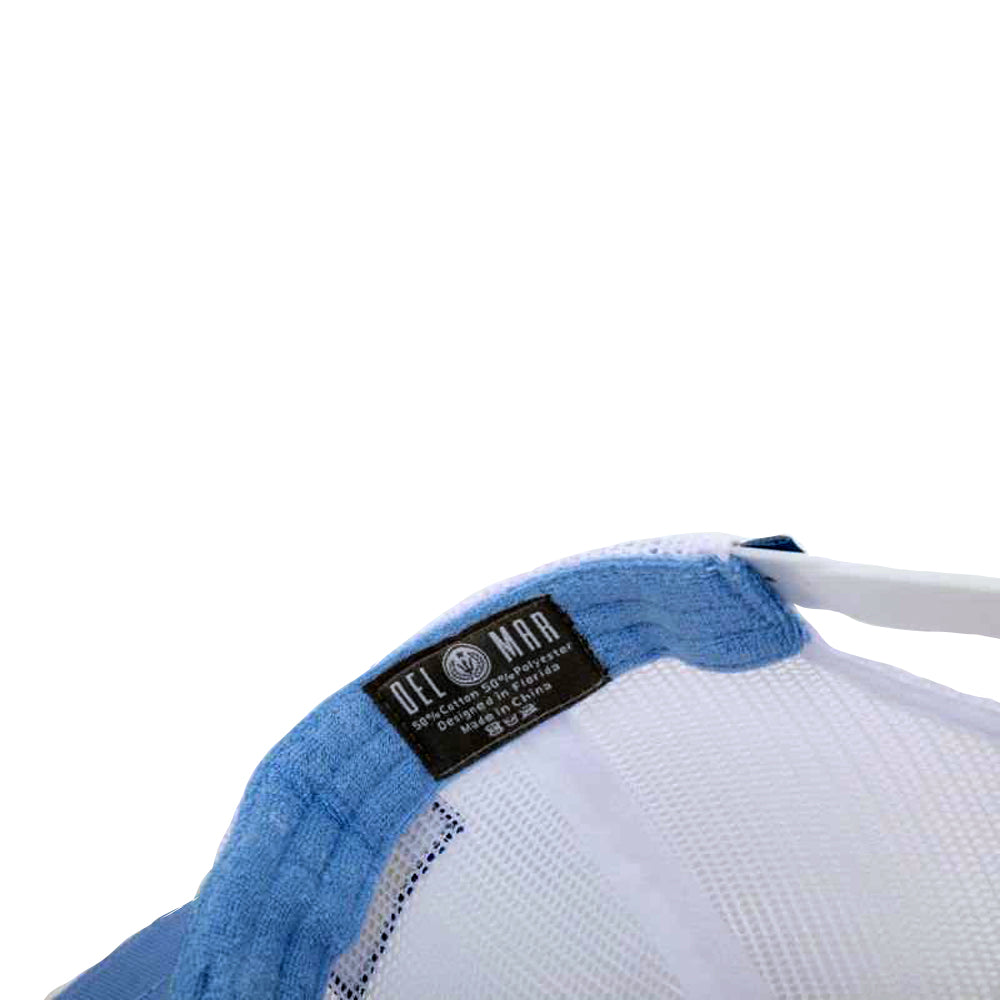 Performance Mesh Fishing Hat - Mahi Mahi - Light Blue