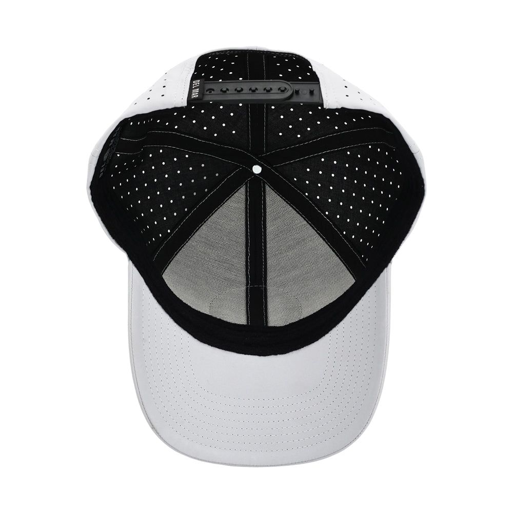 Laser Cut Mesh Performance Spearfishing Hat - Freediver - Light Gray