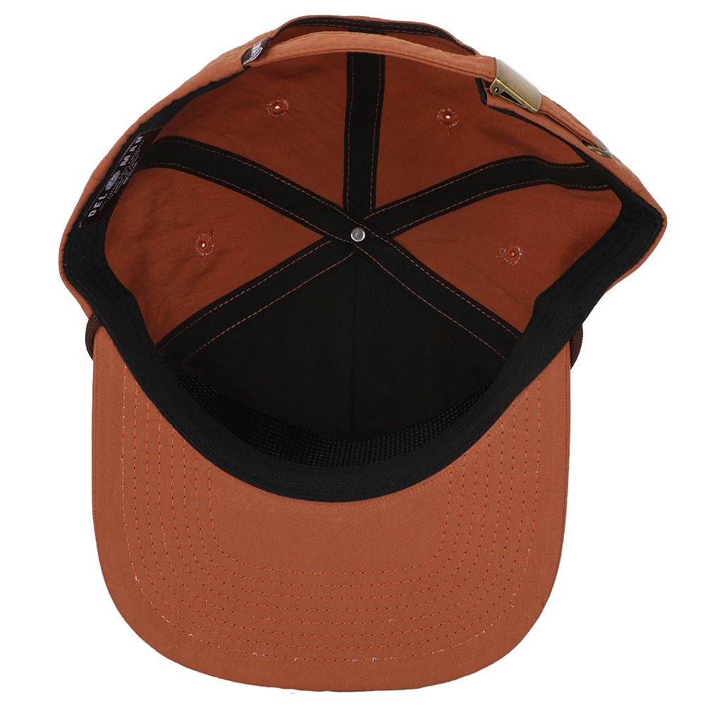 Unstructured Strapback Hat - Whale Shark - Brown