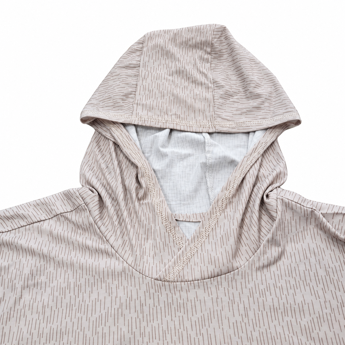 Performance Long Sleeve Shirt with Hood - Tidewood Camo
