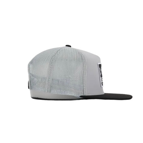 Mesh Performance Fishing Hat - Grouper - Gray