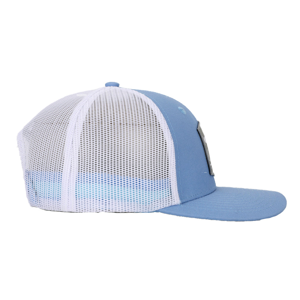 Performance Mesh Fishing Hat - Mahi Mahi - Light Blue