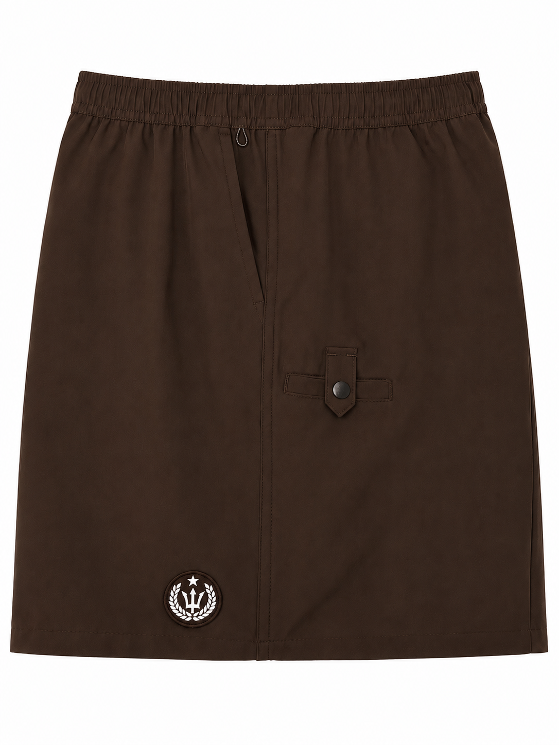 Mens UDT Dive Fish Swim Shorts - Brown