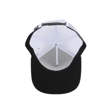 Mesh Performance Fishing Hat - Grouper - Black