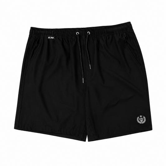 Mens UDT Dive Fish Swim Shorts - Black